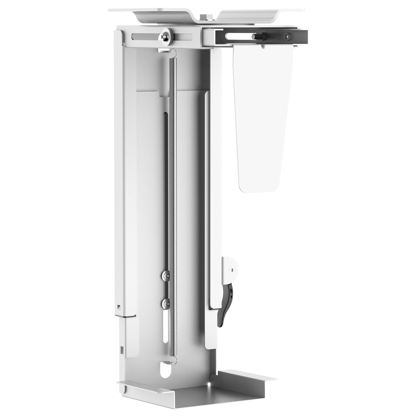 NexBase Under Desk CPU Holder Stepless Height Adjustment (Black & White Available)