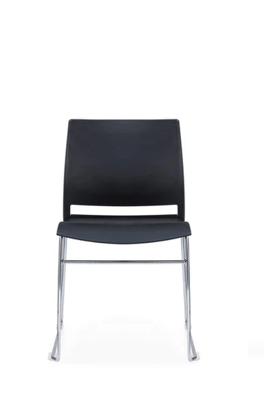 Value Verse Multipurpose Stacking Chair Black