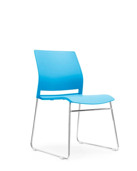 Value Verse Multipurpose Stacking Chair Blue