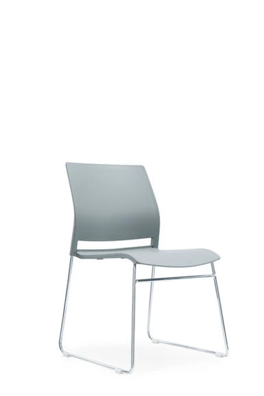 Value Verse Multipurpose Stacking Chair Grey