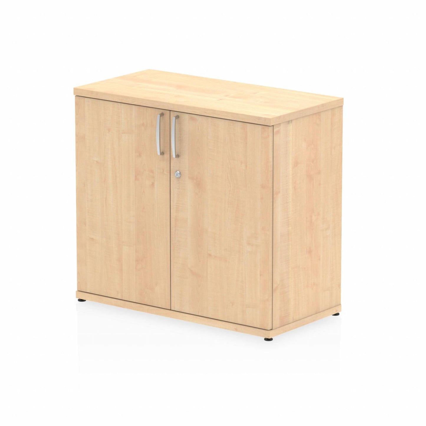 Impulse Desk High Cupboard Maple D.F.