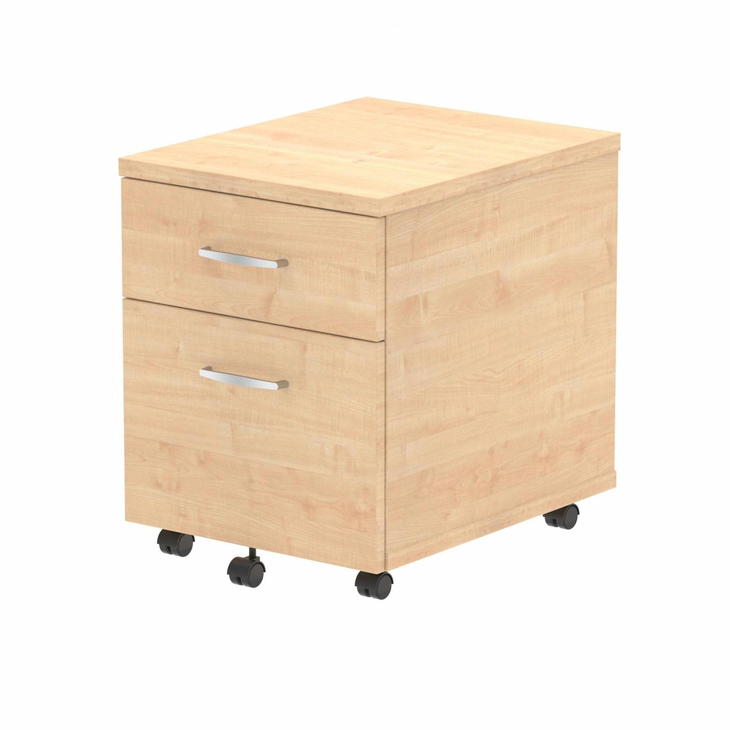 Impulse 2 Drawer Mobile Pedestal Maple