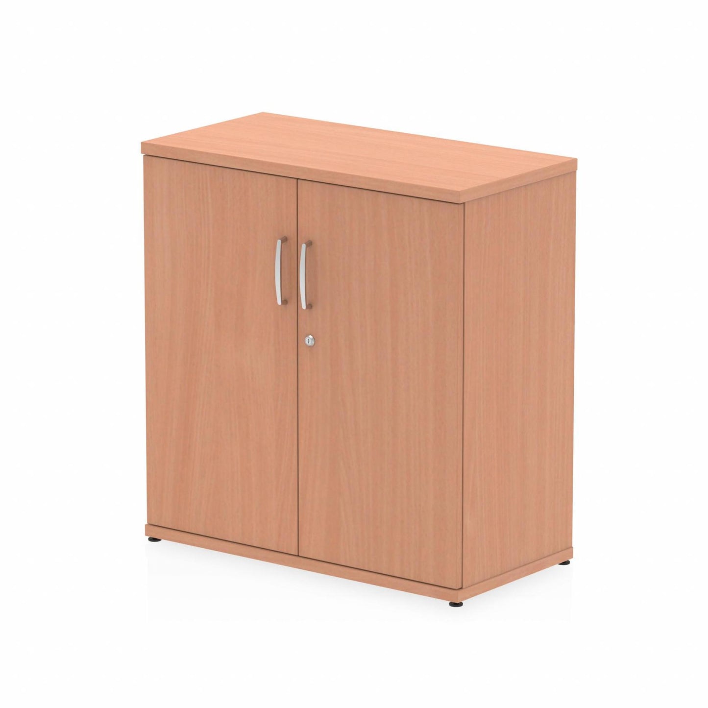 Impulse Desk High Cupboard Beech D.F.