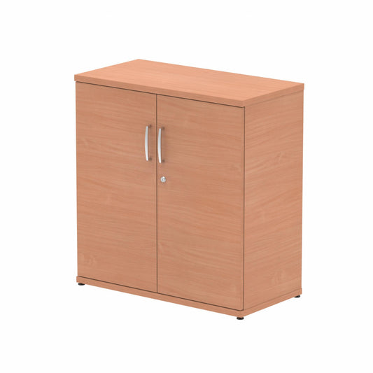 Impulse 800mm High Cupboard with 1 Adjustable Shelf Beech