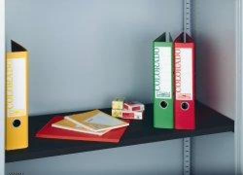 Qube by Bisley Tambour Cupboard Shelf Black Ref BS0034 OE