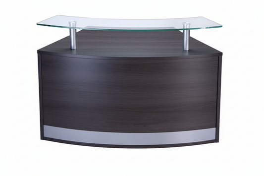 Value Low Height Radial Section Reception Counter Antracite