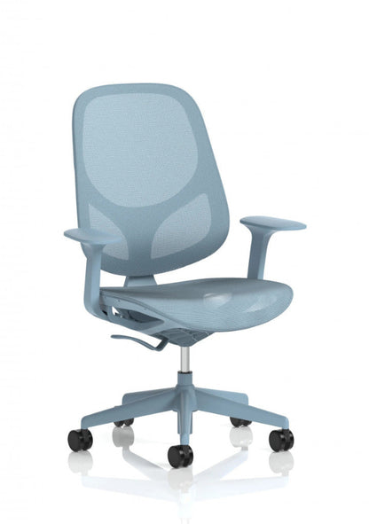 Tutti Mesh Medium Back Task Operator Office Chair with Arms (Available in 5 Colours)