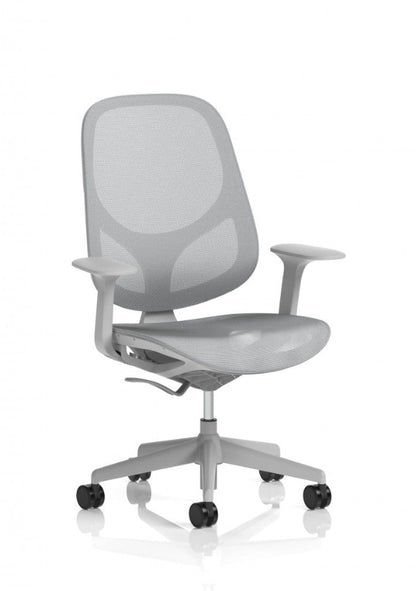 Tutti Mesh Medium Back Task Operator Office Chair with Arms (Available in 5 Colours)