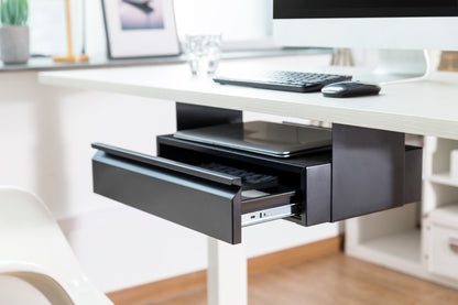 DeskCaddy Underdesk Storage Drawer Black